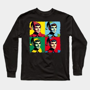 Elf In Pop Art Style - Christmas Elf Long Sleeve T-Shirt